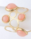 Charmed by Stacy Grecian Goddess Cuff Bracelet (Soft Pink)