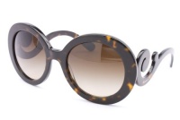 New Prada PR 27NS 1AB/3M1 Black Women's plastic Sunglasses