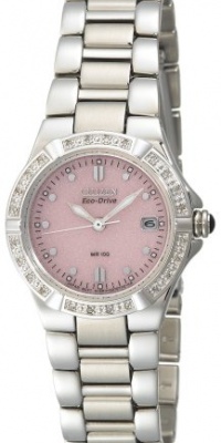 Citizen Women's EW0890-58X Eco-Drive Riva Diamond Accented Stainless Steel Watch