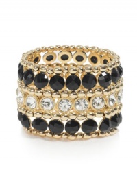 GUESS by Marciano Cayla Stretch Bracelet, BLACK