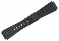 Voguestrap TX20G2 Allstrap 20mm Black Regular-Length Fits Casio Heavy Sport Watchband