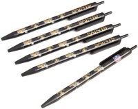 NFL New Orleans Saints Disposable Black Ink Click Pens, 5-Pack