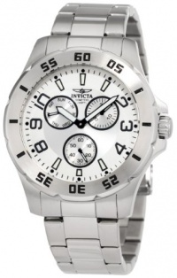 Invicta Men's 1441 Silver Dial Stainless-Steel Watch