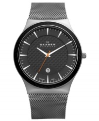 Subtle sophistication from Skagen Denmark. Designed with durable titanium to blend function with fashion.