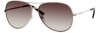 Emporio Armani EA9817/S Sunglasses - 0216 Light Gold Ivory (CC Brown Gradient Lens) - 58mm