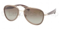 Prada 51PS ZVN9S1 Pale Gold 51PS Aviator Sunglasses