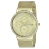 Skagen Women's 357XLGG Gold Tone Stainless Steel Champagne Dial Watch