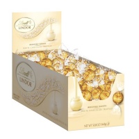 Lindt Lindor Truffles White Chocolate, 120-Count Box