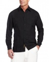 Cubavera Men's Long Sleeve Guayabera