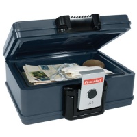 First Alert 2013F Fire and Water Chest, 0.17 Cubic Foot, Gray