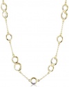 Kate Spade New York Crystal Confetti Clear Long Necklace