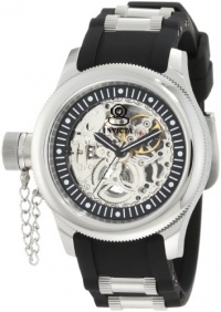 Invicta Women's 1824 Russian Diver Mechanical Silver Skelton Watch