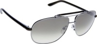 Tom Ford Adrian FT0243 Sunglasses - 08P Gunmetal/Black (Gray Green Gradient Lens) - 62mm