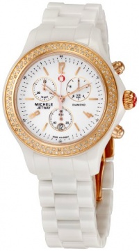 Michele Women's MWW17B000008 Jetway Chronograph Watch