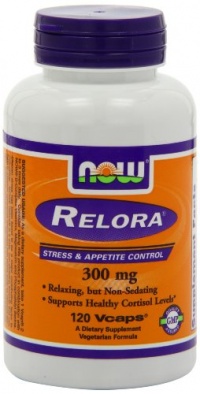 Now Foods Relora 300 mg, Veg-capsules, 120-Count