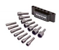 TEKTON 2928 14-Piece Power Nut Driver Bit Set