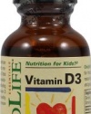 Child Life Vitamin D3, Berry Flavor, Glass Bottle, 1-Ounce (Pack of 2)