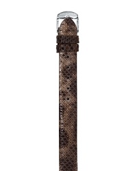 This luxe python watch strap is the perfect finish to a Philip Stein watch head.