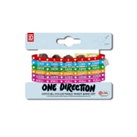 (3x4) One Direction Gummy Bracelets