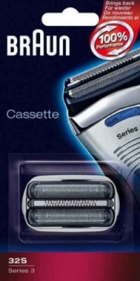 Braun Series 3 Shaver Cassette Silver 32S