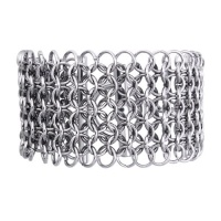 Women's Stainless Steel Mesh Bracelet, 7