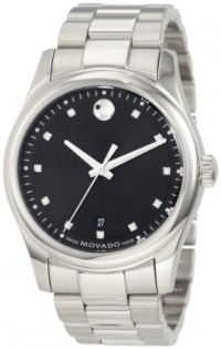 Movado Men's 0606496 Movado Sportivo Stainless Steel Diamond Marker Dial Bracelet Watch