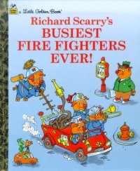 Richard Scarry's Busiest Firefighters Ever (Little Golden Books)