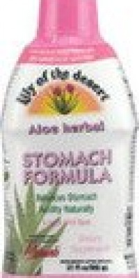 Lily Of The Desert Organic Aloe Vera Gel Herbal Stomach Formula 32 oz