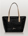 GUESS Reiko Small Carryall Tote, BLACK