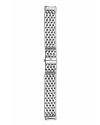 A gleaming 7-link bracelet strap from Michele, compatible with watch heads from the Cloette Fleur collection.