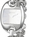 Gucci Women's YA121514 Marina Chain Small Black Ceramic and Steel Bracelet Watch