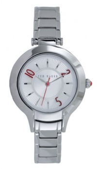 Ted Baker Women's TE4072 Right on Time Silver Dial Silver Bracelet Watch