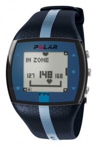 Polar FT4 Heart Rate Monitor, Blue/Blue