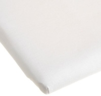 Carters Easy Fit Jersey Portable Crib Fitted Sheet, Ecru