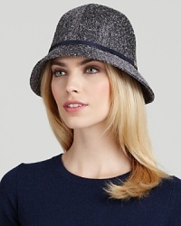 This Helen Kaminski cloche deserves a prominent place in your hat collection, in luxe material with an elegant silhouette.