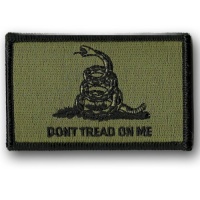 Gadsden Don't Tread On Me Tactical Patch - Olive Drab