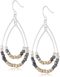 Kenneth Cole New York Urban Rings Bead Orbital Drop Earrings