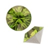 SWAROVSKI ELEMENTS Crystal #1028 Xilion Round Stone Chatons ss39 Olivine (6)