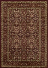 Area Rug 2x7 Runner Traditional Red Color - Momeni Belmont Rug from RugPal