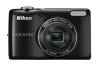 Nikon COOLPIX L26 16.1 MP Digital Camera with 5x Zoom NIKKOR Glass Lens and 3-inch LCD (Black)