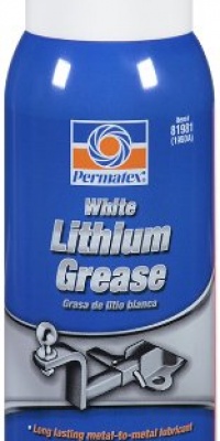 Permatex 81981 White Lithium Grease, 10.75 oz. Aerosol Can