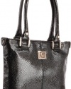 Anne Klein Perfect Small AA-0019459AA Tote,Black,One Size