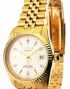 Man's Goldtone Bracelet Watch