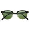 Vintage Half Frame Clubmaster Wayfarers Style Classic Optical RX Sunglasses