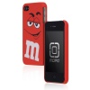 Incipio MM-003 M&M Feather Slim Case for iPhone 4 and 4S - 1 Pack - Retail Packaging - Red