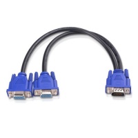 Cable Matters VGA Monitor Y Splitter Supporting up to UXGA/WSXGA/1080p