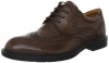 ECCO Men's Atlanta Wing Tip Lace-Up,Whiskey,45 EU/11-11.5 M US