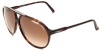 Carrera Winner 1/S Navigator Sunglasses,Dark Havana Frame/Brown Gradient Lens,One Size