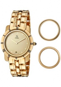 Women's Gold Dial 18k Gold Plated Stainless Steel