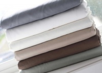 LINENSPA Wrinkle-Free Lightweight Oversized Microfiber 4-Piece Bed Sheet Set, CAL KING KHAKI